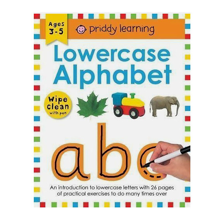 Sách Lowercase Alphabet: Wipe Clean Workbooks