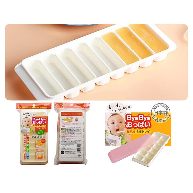 Combo khay trữ đồ ăn dặm Kokubo Chính hãng Giá rẻ - Hình ảnh 5