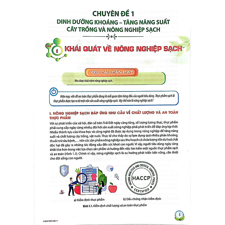 Chuyên Đề Học Tập Sinh Học 11 (Chân Trời Sáng Tạo) (2023) - Ảnh 2