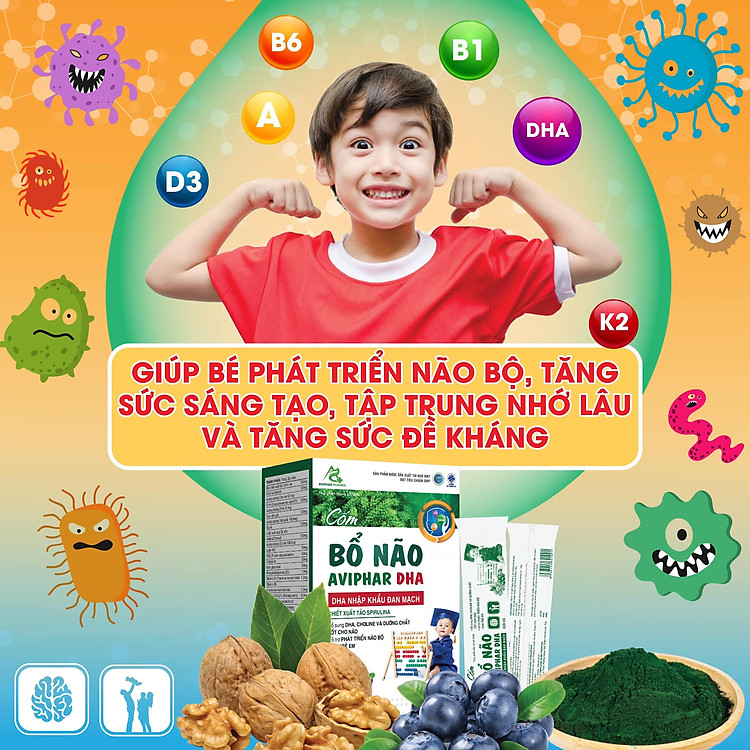 Tham Khảo tại ConCung: Nơi Cốm bổ não Aviphar DHA - Hỗ trợ trẻ , nhận ngay nhiều Ưu đãi