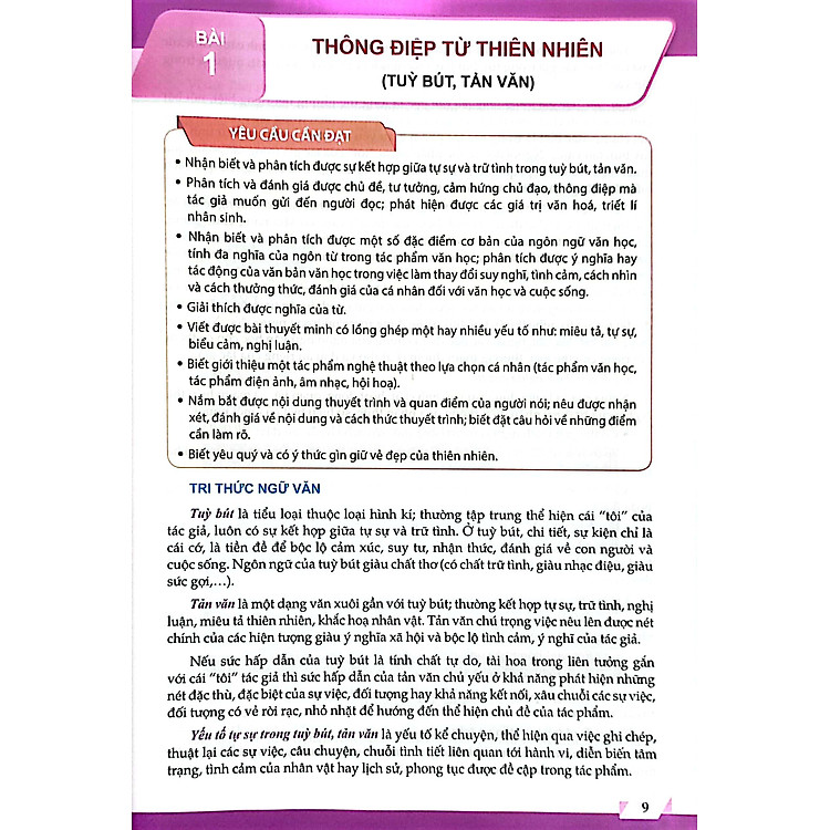 Ngữ Văn 11 - Tập 1 (Chân Trời Sáng Tạo) (2023) - Ảnh 3