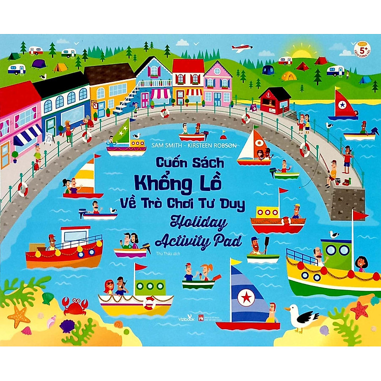 Cuốn Sách Khổng Lồ Về Trò Chơi Tư Duy - Holiday Activity Pad (Tái Bản 2023) - Ảnh 7