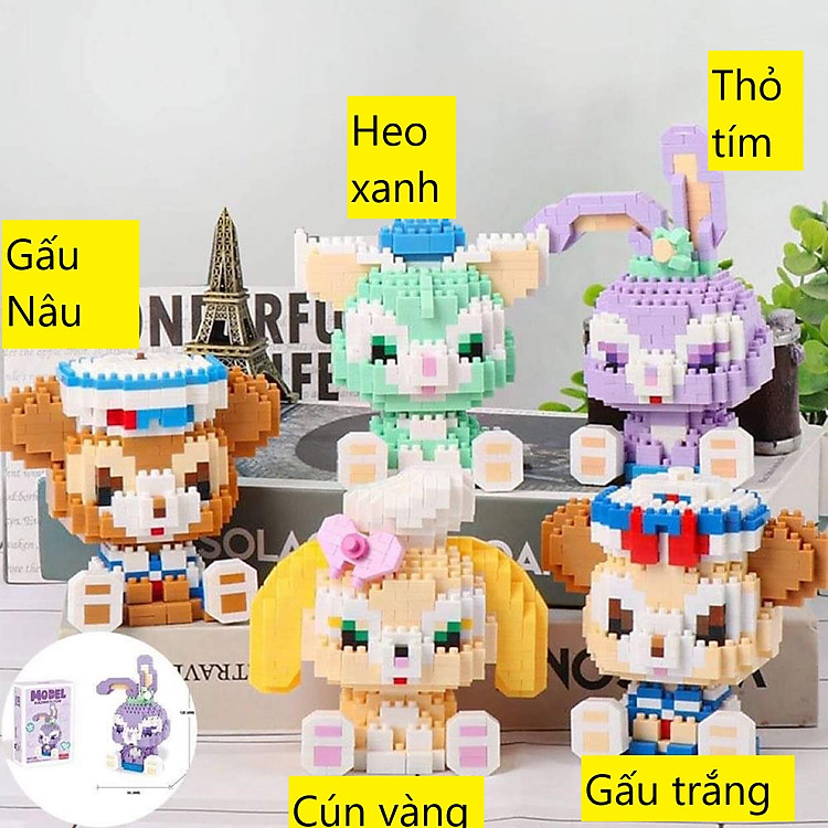 Mua Combo 5 Bộ Ghép Hình Mini Cho Bé Chính hãng Ưu đãi - Hình ảnh 5