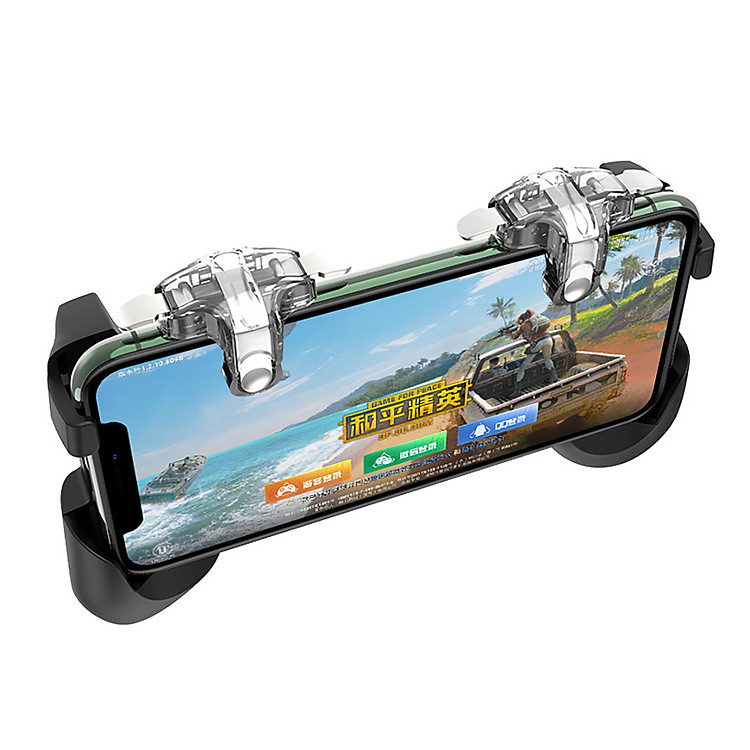 Bộ 2 nút bấm chơi game HX thế hệ mới chơi PUBG ROS trên điện thoại thông minh