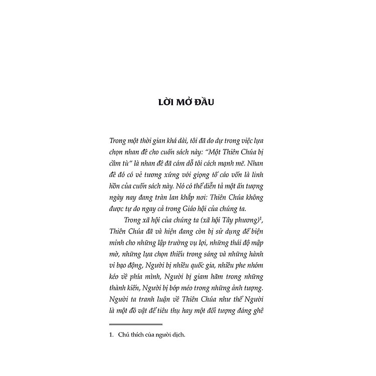 Thiên Chúa Thì Khác - Ảnh 2