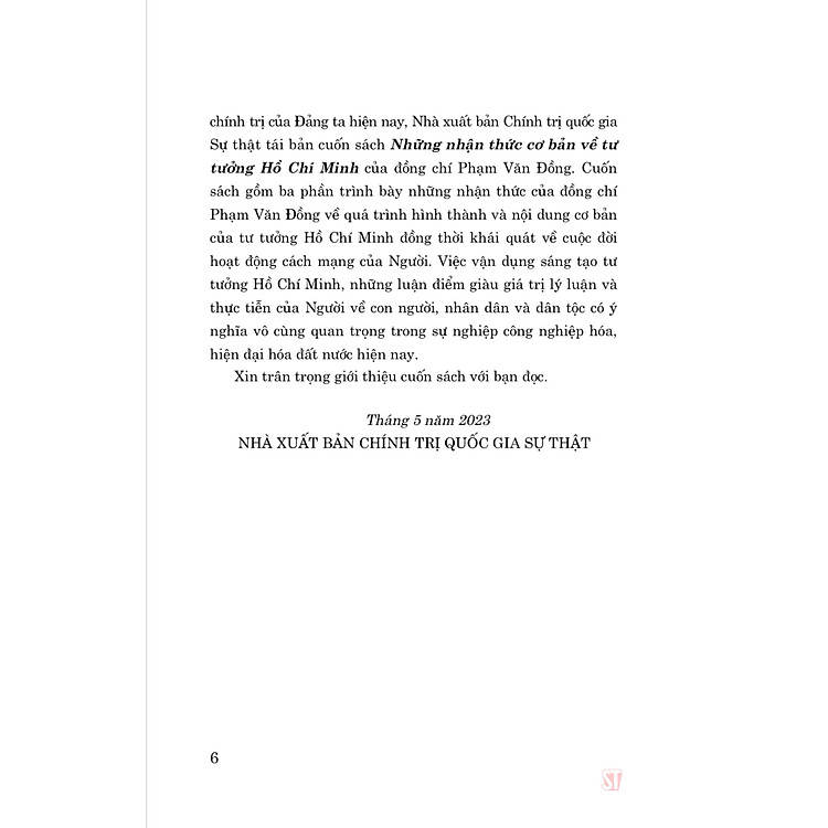 Những Nhận Thức Cơ Bản Về Tư Tưởng Hồ Chí Minh - Ảnh 4