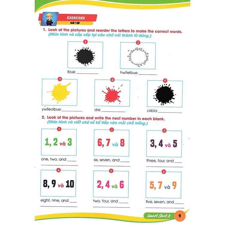 Em Luyện Viết Tiếng Anh Và Nhớ Từ Vựng - Smart Start 3 - Ảnh 2