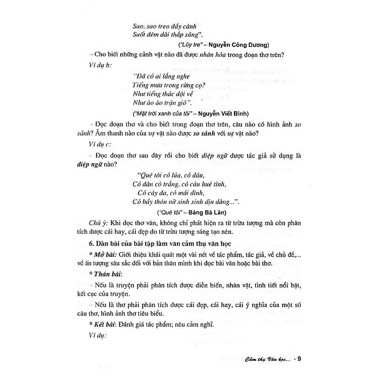 Cảm Thụ Văn Học Lớp 2 - Ảnh 4