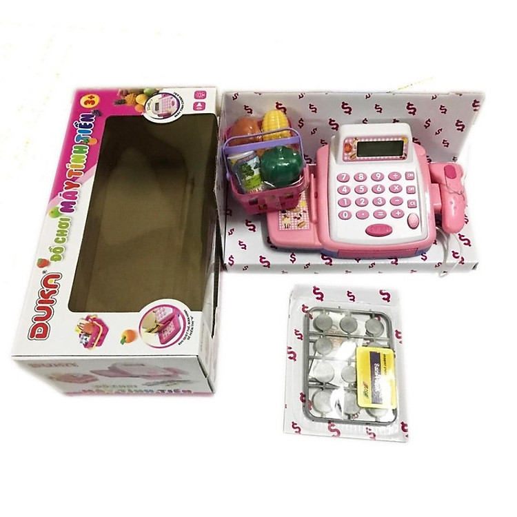 Bộ Đồ Chơi Máy Tính Tiền DUKA 6100 Chính hãng Tiết kiệm - Hình ảnh 2