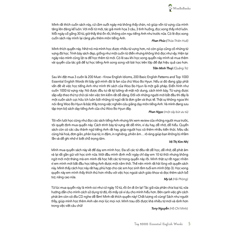 1000 Từ Vựng Tiếng Anh Là Đủ - Ảnh 4