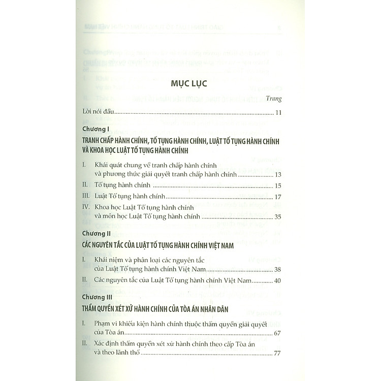 Giáo Trình Luật Tố Tụng Hành Chính Việt Nam (Tái bản lần thứ nhất) - Ảnh 3