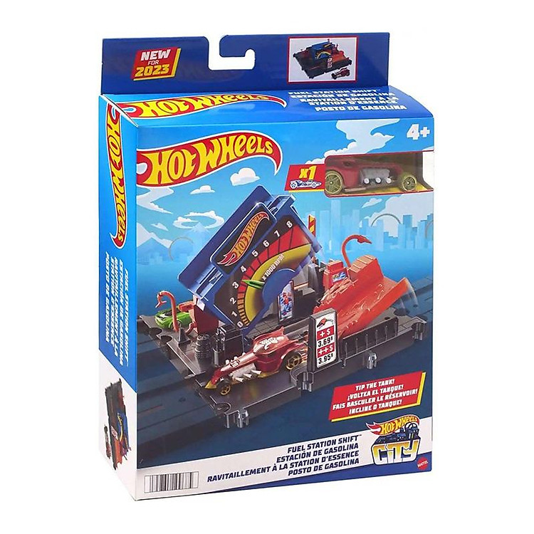 Đồ Chơi HOT WHEELS Trạm Đổ Xăng Chính hãng Tiết kiệm - Hình ảnh 2