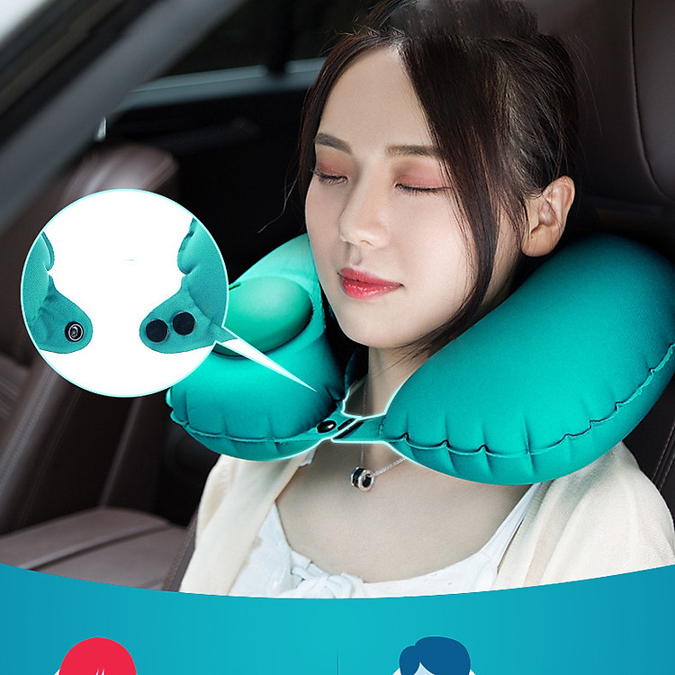 GỐI ĐỠ CỔ BƠM HƠI NHỎ GỌC TIỆN DỤNG KHI DI CHUYỂN