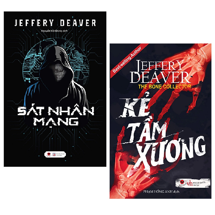 Combo 2 Cuốn Văn Học Hành Động Hay- Sát Nhân Mạng + Kẻ Tầm Xương