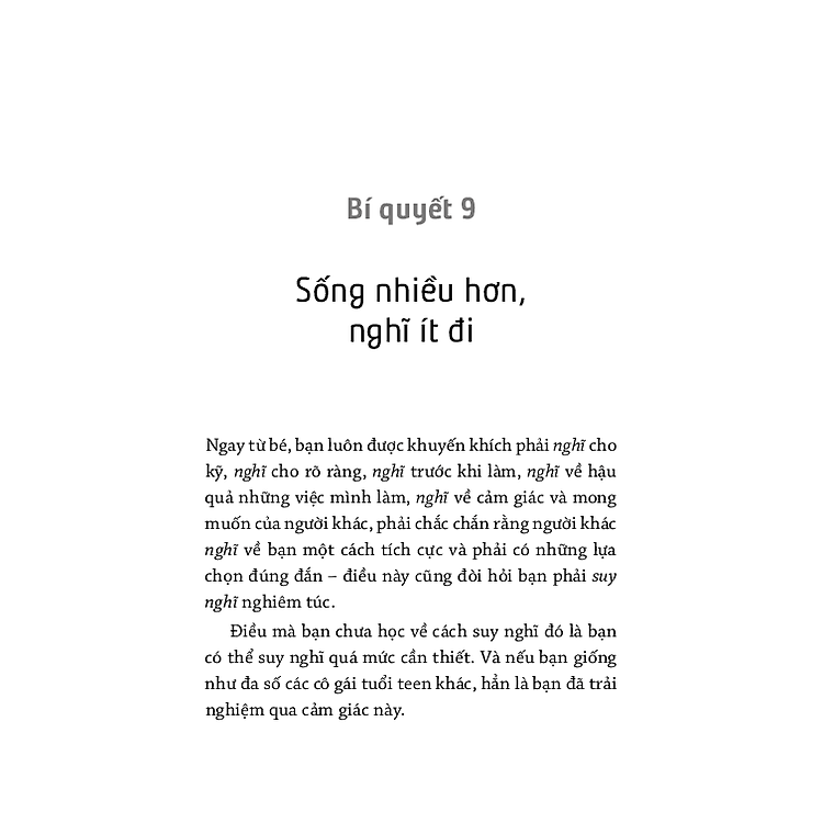 Con Gái Học Cách “Sinh Tồn” - 10 Bí Quyết Tâm Lý Để Tuổi Trẻ Của Bạn Ở Một Đẳng Cấp Khác - Ảnh 4