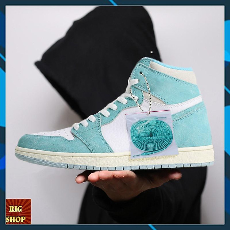 GIÀY THỂ THAO NAM NỮ JD1 RETRO HIGH OG TURBO GREEN