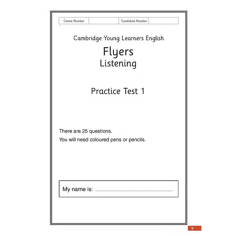 Succeed In Cambridge English: Flyers 8 - Ảnh 7