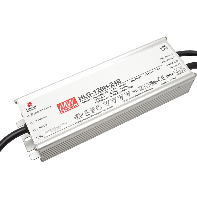 Nguồn Meanwell HLG-120H-24B Hàng nhập khẩu