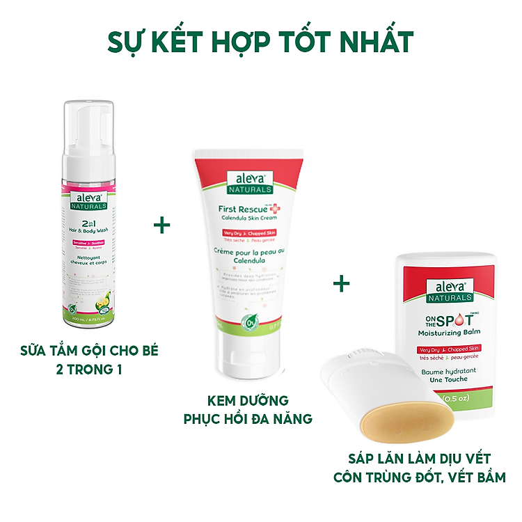 Sữa dưỡng thể mịn da cho bé Aleva Chính hãng Ưu đãi - Hình ảnh 4