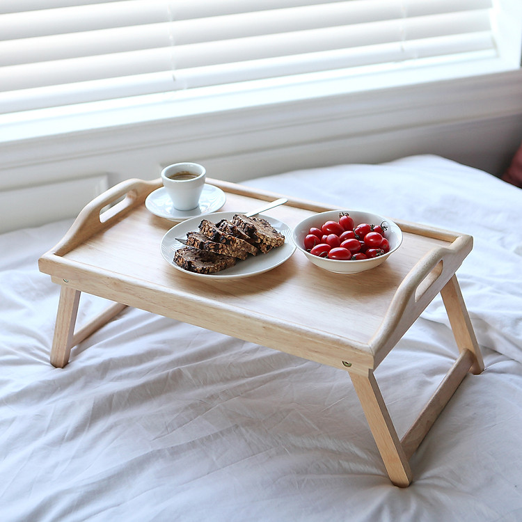 Bàn Ăn Mini Gỗ BEYOURs Bed Tray Chân Gập Đa Năng Nội Thất Phòng Khách, Phòng Ngủ