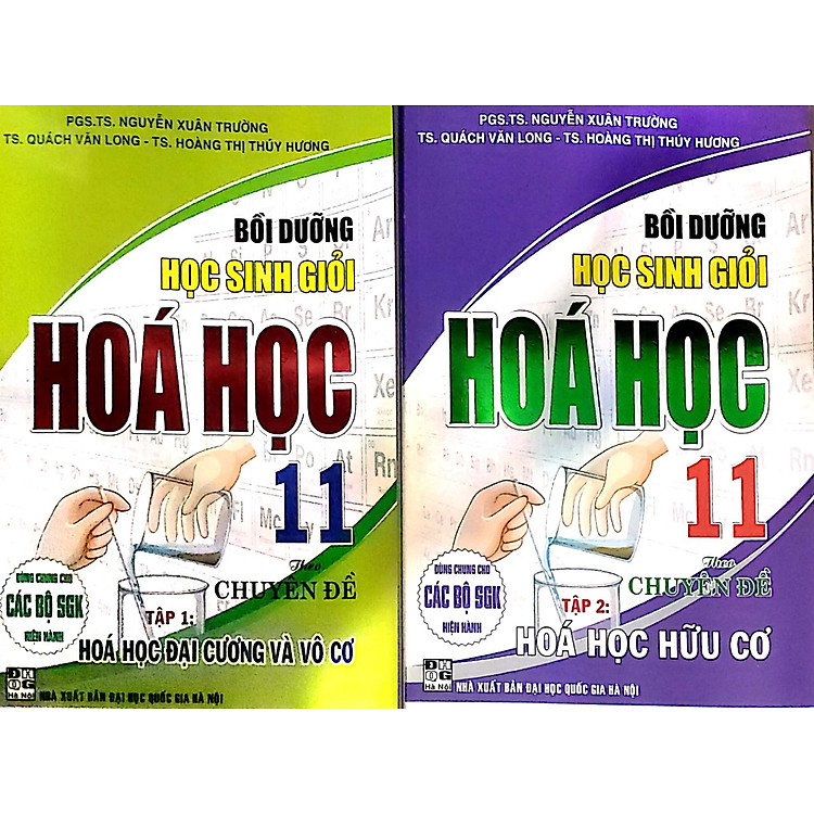 Bồi Dưỡng Học Sinh Giỏi Hoá Học 11 Theo Chuyên Đề Hoá Hữu Cơ + Vô Cơ (2 Tập)