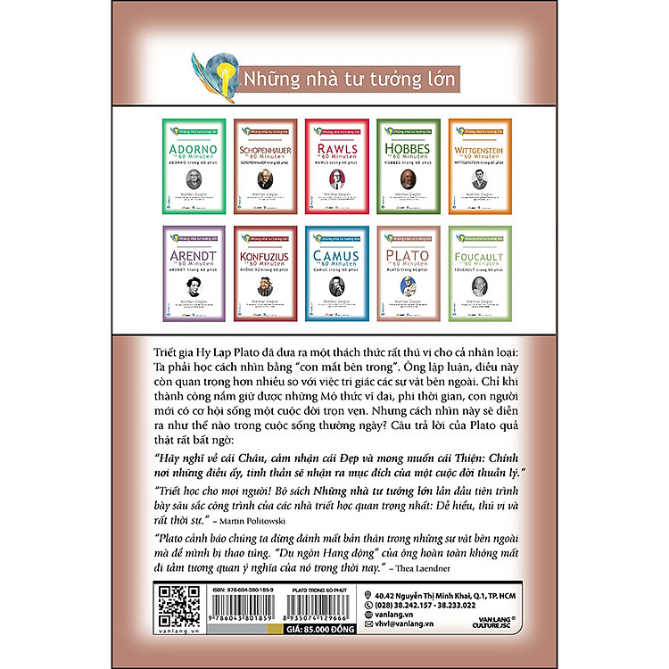 Những Nhà Tư Tưởng Lớn - Plato Trong 60 Phút - Ảnh 5