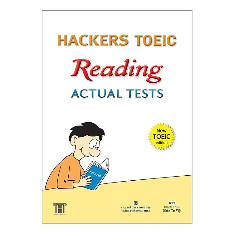 Newshop: Hackers Toeic Reading Actual Tests