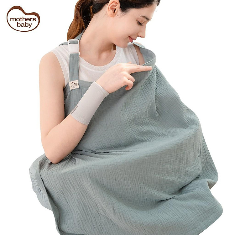 Khăn Che Bé Bú Thương Hiệu Mothersbaby Hàn Quốc