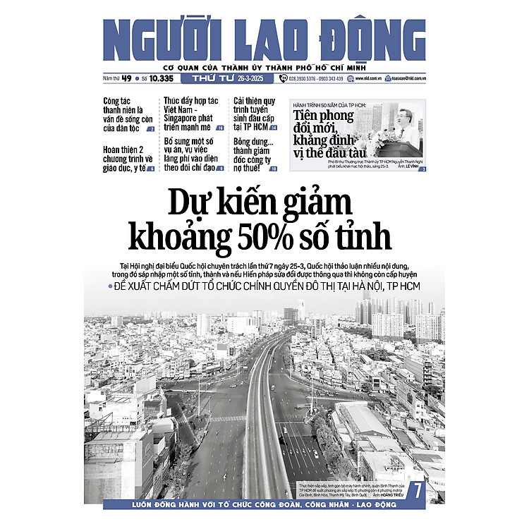 Báo Người Lao Động từ ngày 24-03-2025 đến 30-03-2025 - Ảnh 3
