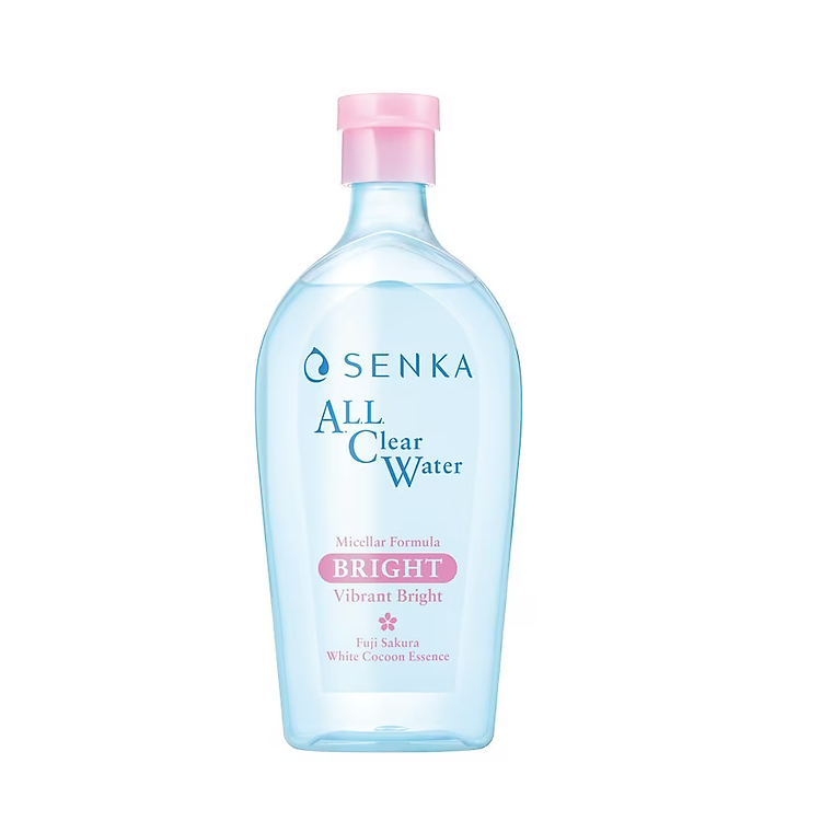Nước Tẩy Trang Senka Micellar Dưỡng Sáng Cấp Ẩm Senka A.L.L Clear Water Bright N 400ML
