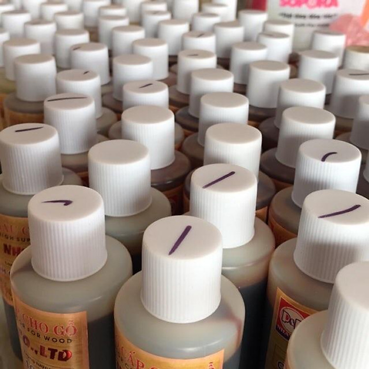 25 lọ tinh màu gỗ