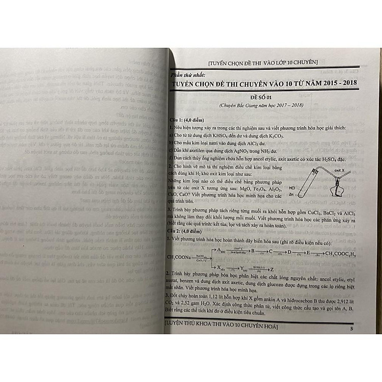 Chinh Phục Đề Thi Học Sinh Giỏi 9 Và Thi Vào 10 Chuyên Hóa (Tập 1 + Tập 2) - Ảnh 3