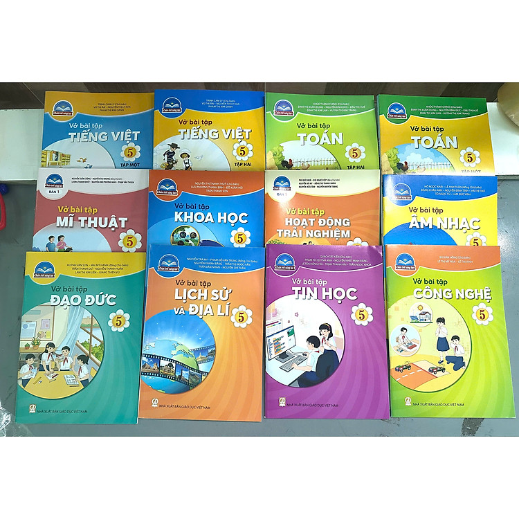 Bộ Vở bài tập Lớp 5 – Chân Trời Sáng Tạo