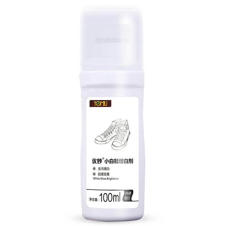 Chai Xịt Tẩy Trắng Giày Kèm Đầu Chải You Miao (100ml)