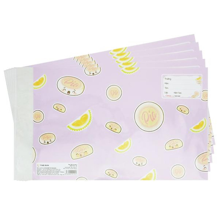 Giấy Bao Tập 2 Trong 1 Bìa Kiếng (5 cái)