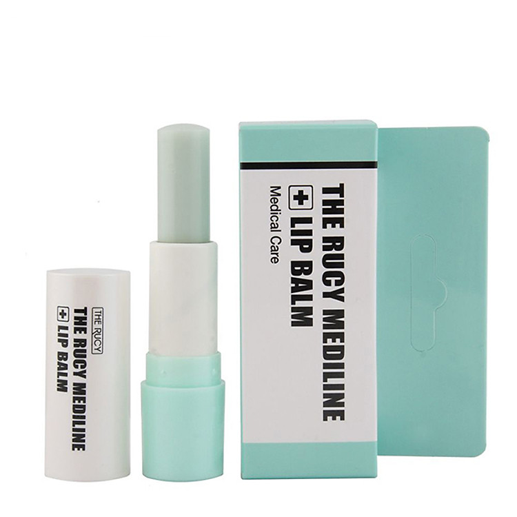 Son Dưỡng Môi Không Màu The Rucy Mediline Lip Balm (Chống thâm, giảm nứt nẻ) (4g)