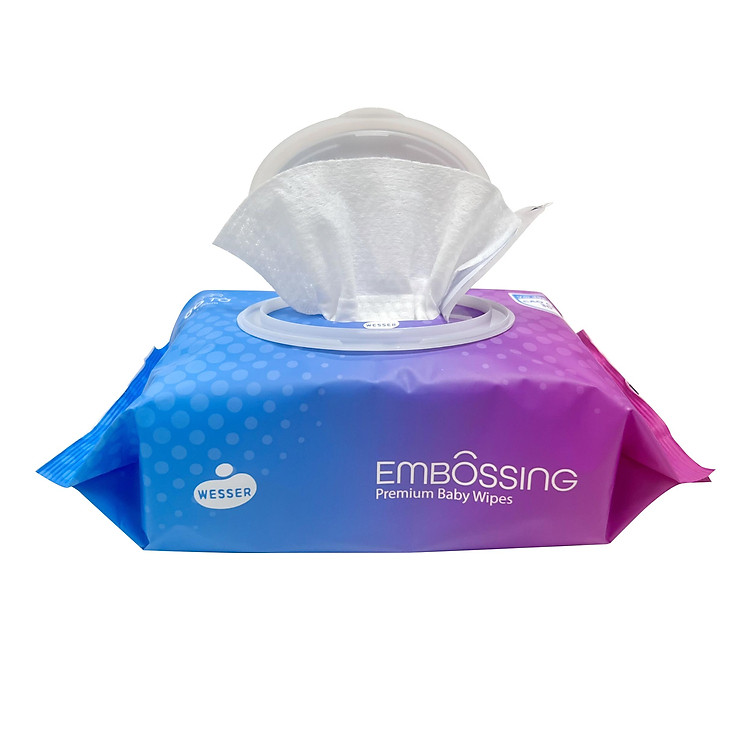 COMBO 5 GÓI KHĂN ƯỚT WESSER Chính hãng Tiết kiệm - Hình ảnh 3