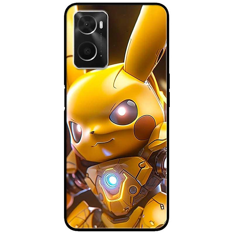 Ốp lưng cho Realme 9i - Realme 10 - C11 2021 - C65 4G - C67 - C20 - Poco X6 5G - Mèo Điện Nâu - Hàng Chính Hãng