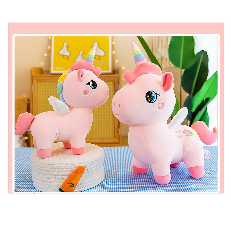 Mua Gấu bông kỳ lân 30cm cao cấp Chính hãng Giá tốt - Hình ảnh 4