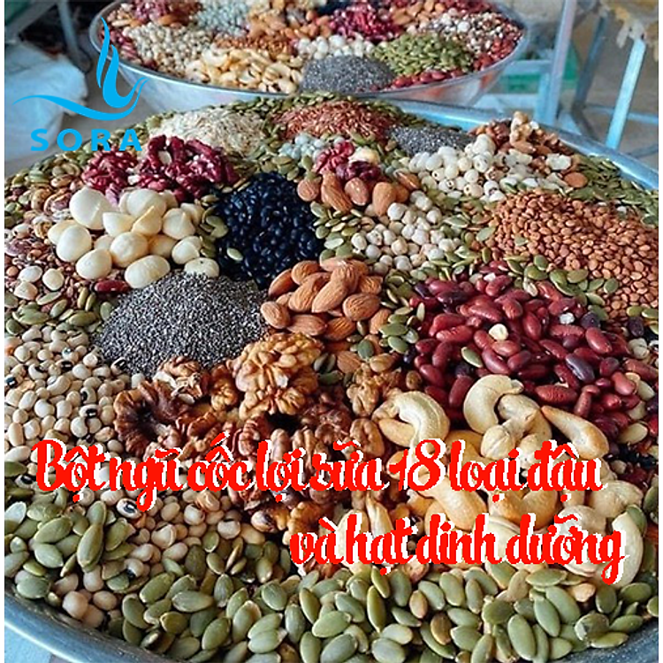 Sora Bột ngũ cốc lợi sữa 500g Uy tín Tiết kiệm - Hình ảnh 5