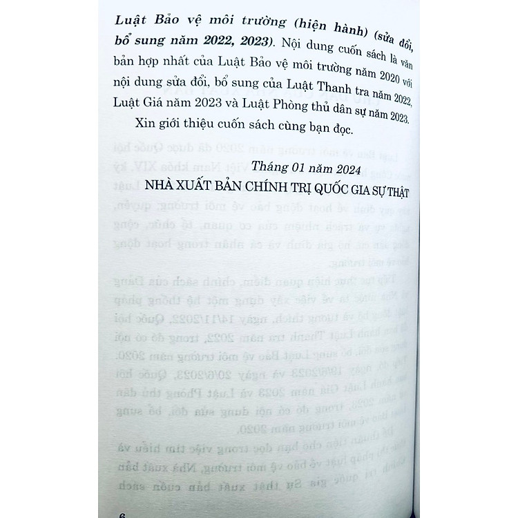 Luật Bảo vệ môi trường (Hiện hành) (sửa đổi bổ sung năm 2022,2023) - Ảnh 3