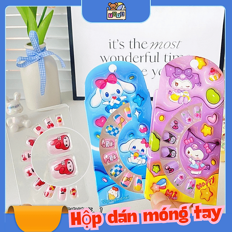 Hộp Dán Móng Tay Họa Tiết (12 chiếc) - Ảnh 3