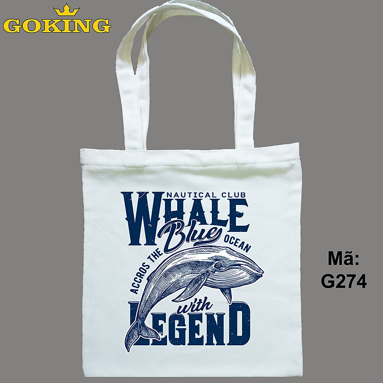 Túi xách WHALE, mã G274. Quà tặng cao cấp cho gia đình, nam nữ cặp đôi, hội nhóm, doanh nghiệp