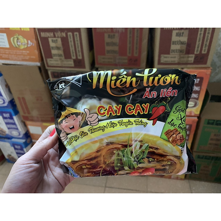 1 THÙNG 20 GÓI MIẾN LƯƠN ĂN LIỀN ( có gói lươn xào ) KHÁNH THỌ