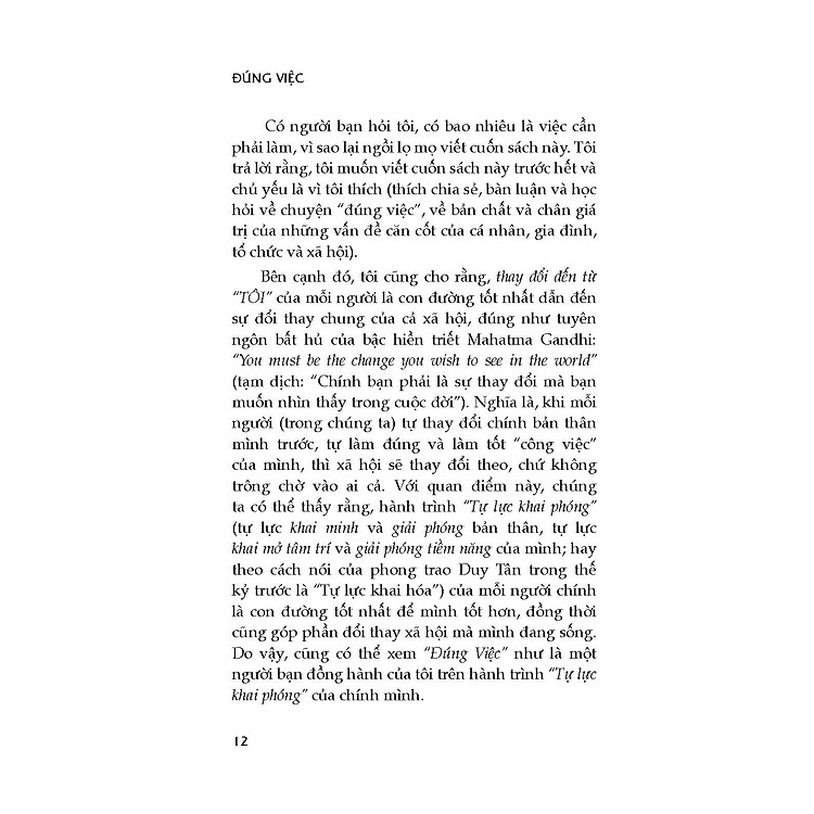 Đúng Việc - Một Góc Nhìn Về Câu Chuyện Khai Minh (Tái bản lần thứ 12) - Ảnh 5