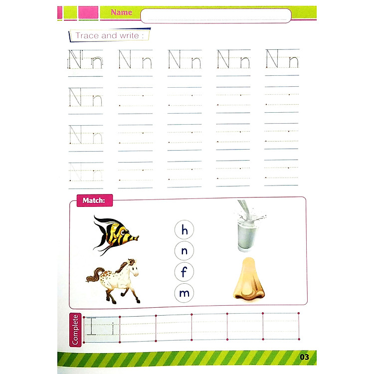 Vở Tập Viết Tiếng Anh Cho Bé - Tập 2 - Ảnh 7