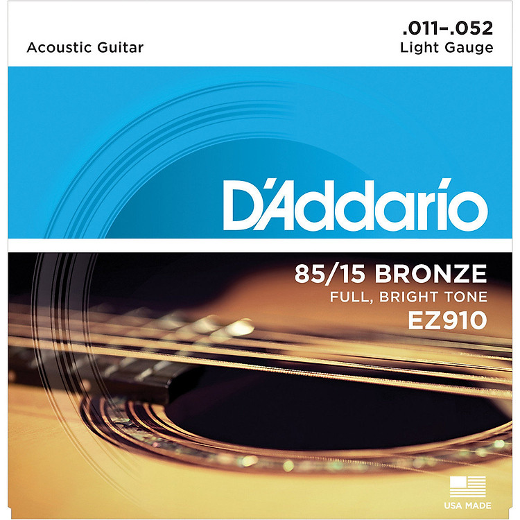 Dây Đàn Guitar Acoustic D'Addario EZ910 Size 11 - Việt Thương Music