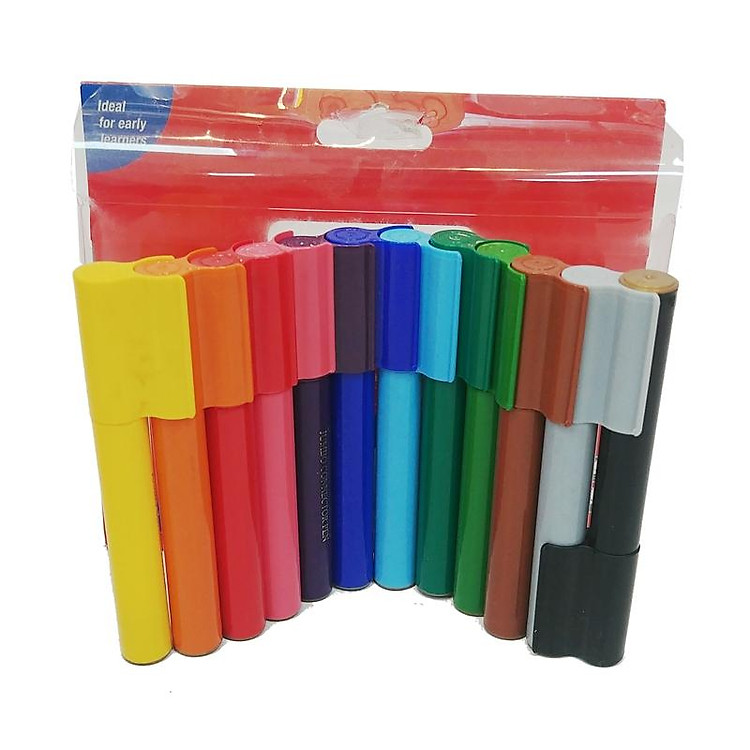 Bút Lông Màu Faber-Castell Connector Jumbo (12 màu) - Ảnh 2