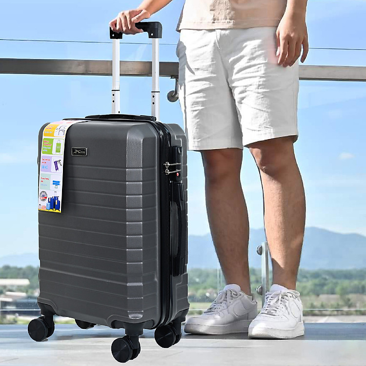 Vali Kéo 20 Inch Chống Va Đập Xbags Titan - Vali Du Lịch Nhựa ABS+PC Nhiều Ngăn, Cao Cấp, Sang Trọng XB6103!
