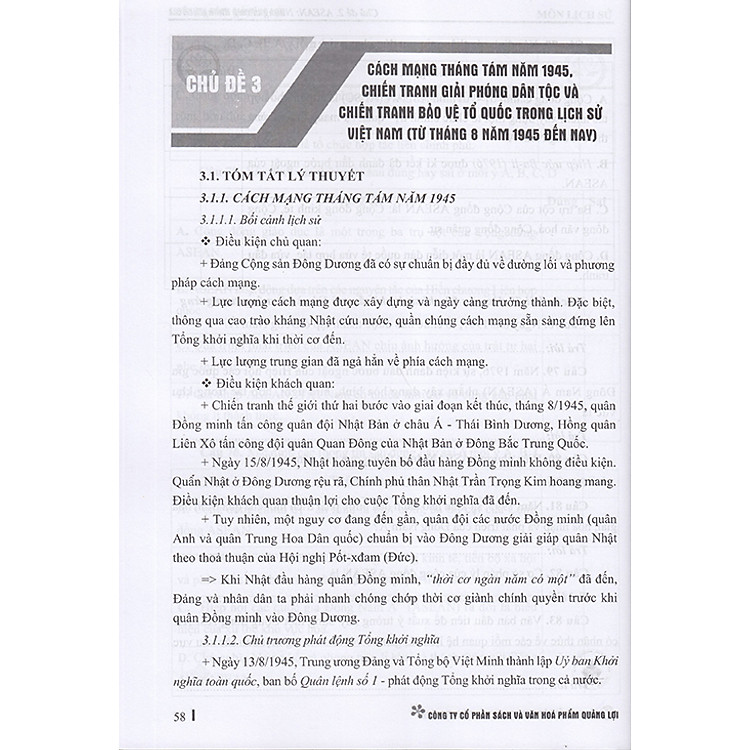 Luyện thi đánh giá năng lực môn Lịch sử - Kiến thức lớp 12 - Ảnh 5
